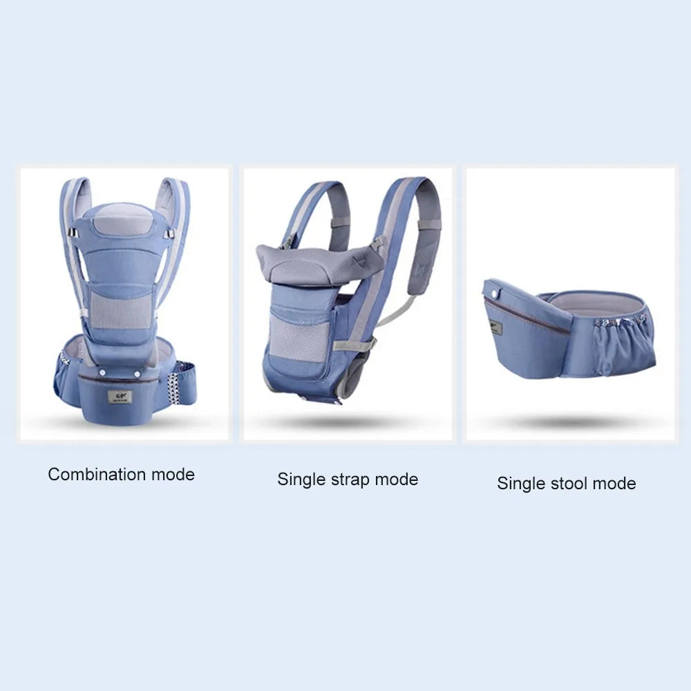 Newborn Ergonomic Baby Carrier Backpack Infant Baby Hipseat Carrier Front Facing Ergonomic Kangaroo Baby Wrap Sling Travel