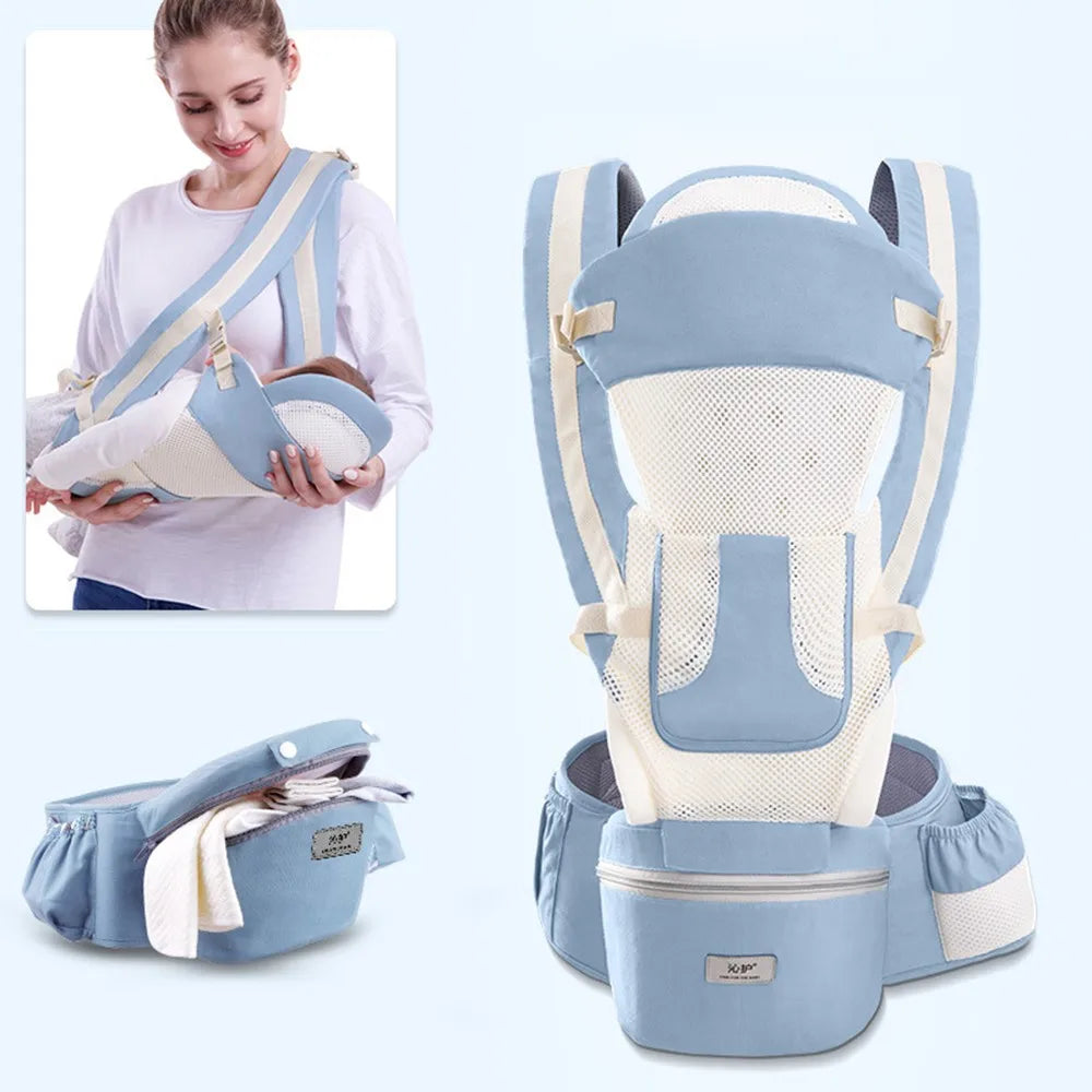 Newborn Ergonomic Baby Carrier Backpack Infant Baby Hipseat Carrier Front Facing Ergonomic Kangaroo Baby Wrap Sling Travel