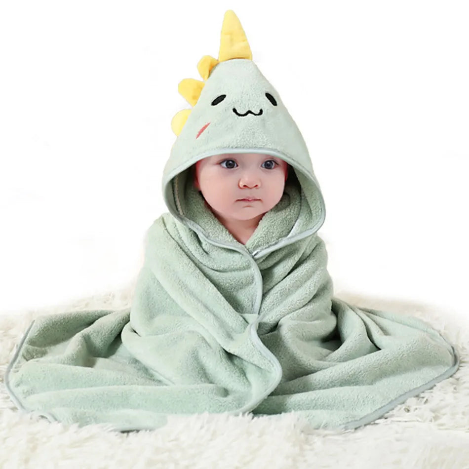 Newborn Baby Bath Towel Strong Water Absorption Swaddle Average Size Baby Blanket Air Conditioning Quilt Warmth