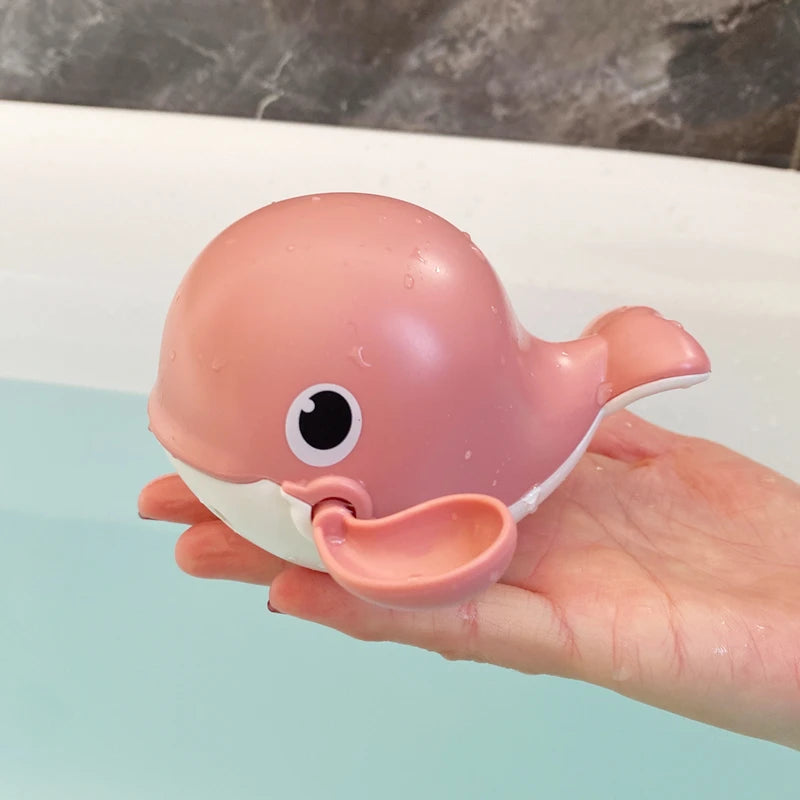 Baby Bath Toys Kids Swimming Clockwork Dolls Play Water Fun Bathing Cute Funny Children Bathroom Shower Bathtub Animals Toy