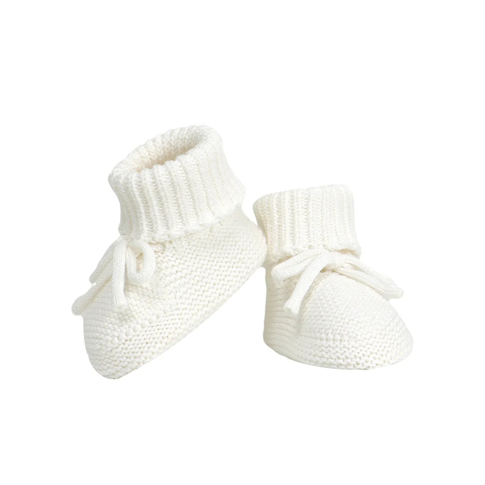 Infant Baby Shoes Cotton Knitted Newborn Girl Boy Boots Fashion Solid Warm Toddler Kid Slip-On Bed Shoes Handmade 0-18M Footwear