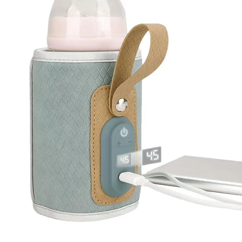 Baby Milk Warmer USB Milk Warmer Portable Baby Bottle Warmer Travel Warmer Cover USB Heater Outdoor Bottle Warmer