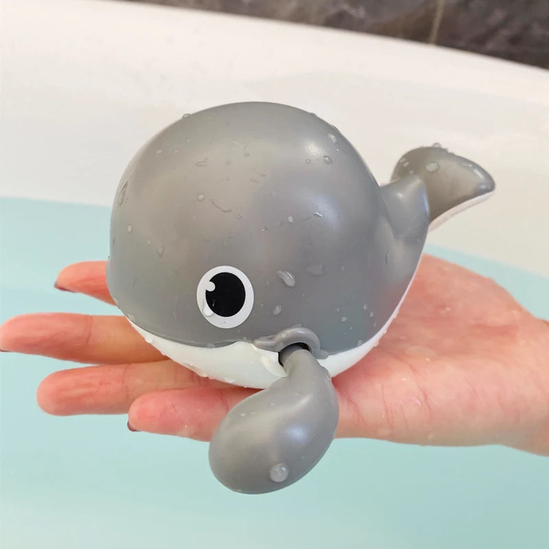 Baby Bath Toys Kids Swimming Clockwork Dolls Play Water Fun Bathing Cute Funny Children Bathroom Shower Bathtub Animals Toy