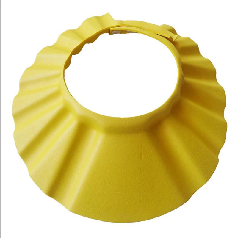 Adjustable Baby Shampoo Cap Kids Wash Hair Protection Infant Health Care Accessories New Soft EVA Bath Waterproof Hat