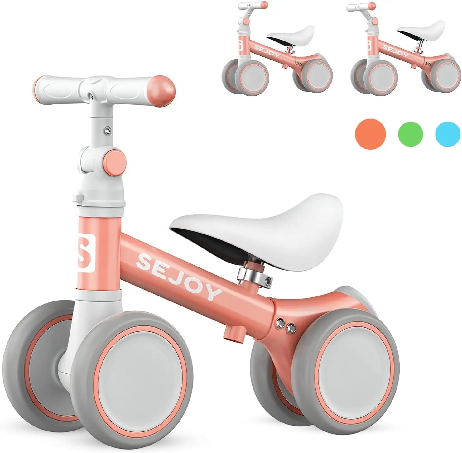 Sejoy Baby Balance Bike for 1 Year Old Boys Girls Toddler Balance Bike Infant First Walking Bike Toddler Training Bike