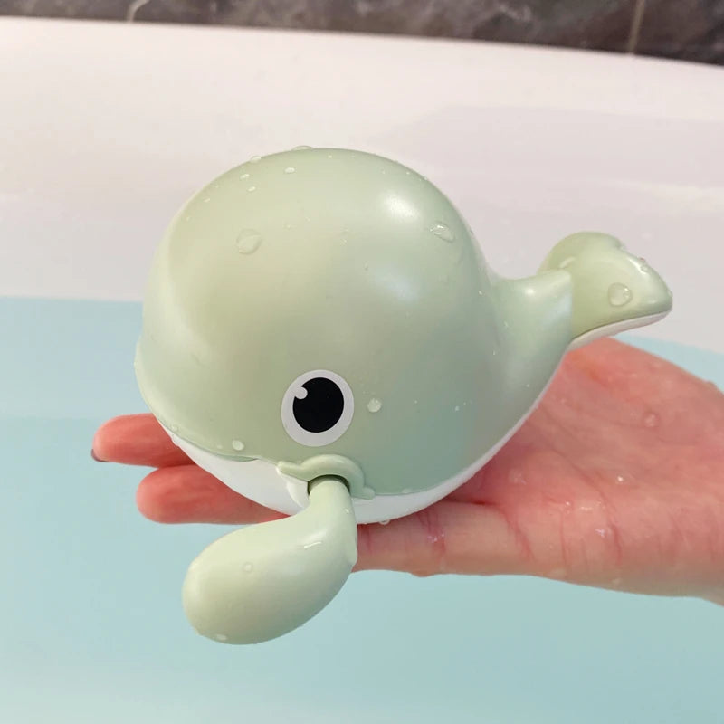 Baby Bath Toys Kids Swimming Clockwork Dolls Play Water Fun Bathing Cute Funny Children Bathroom Shower Bathtub Animals Toy