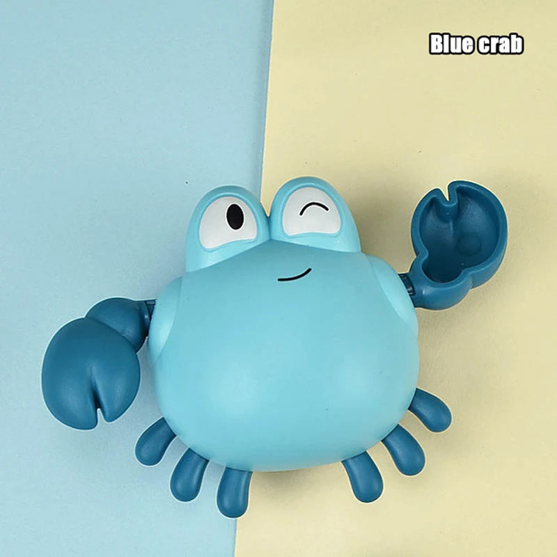 Baby Bath Toys Kids Swimming Clockwork Dolls Play Water Fun Bathing Cute Funny Children Bathroom Shower Bathtub Animals Toy