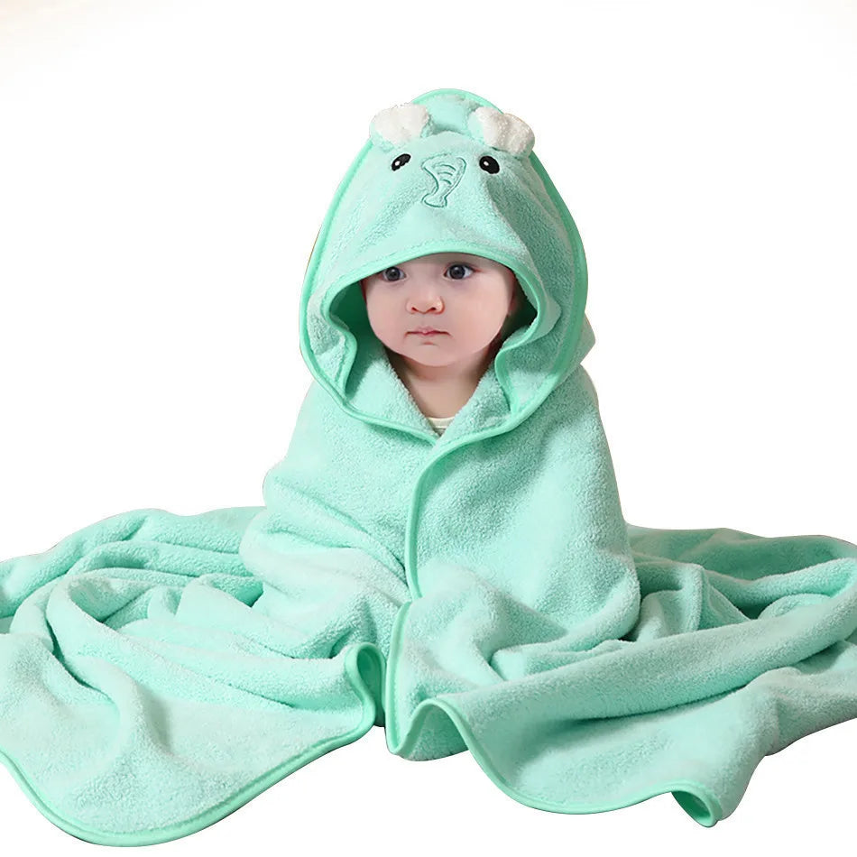 Newborn Baby Bath Towel Strong Water Absorption Swaddle Average Size Baby Blanket Air Conditioning Quilt Warmth