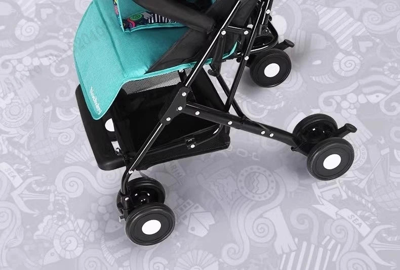 Baby Buggy can sit or lie down Lightweight Folding Locket Umbrella Car Baby 0 to 3 years old Child Stroller