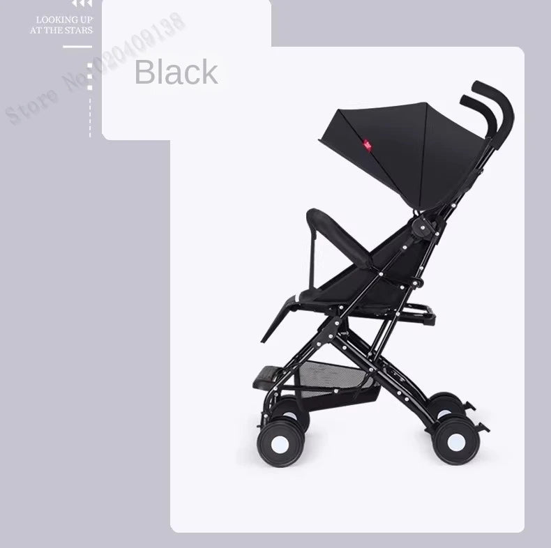 Baby Buggy can sit or lie down Lightweight Folding Locket Umbrella Car Baby 0 to 3 years old Child Stroller