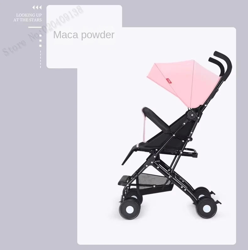 Baby Buggy can sit or lie down Lightweight Folding Locket Umbrella Car Baby 0 to 3 years old Child Stroller