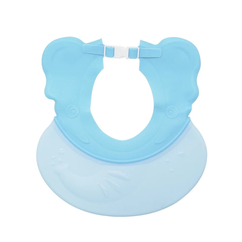 Shampoo Cap Adjustable Wash Shower Hat For Newborns Baby Ear Protection Children Bath Visor Head Cover Cute Octopus Shield